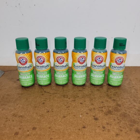Arm & Hammer Essentials Multi-Surface Cleaner Refill Concentrate Lot of 6 New - Picture 2 of 3